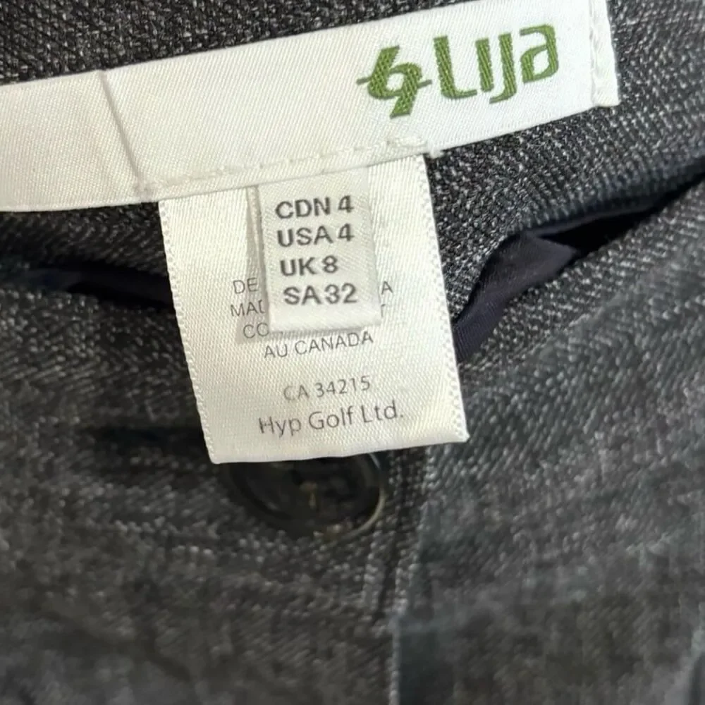 Lija Golf Button Front Athletic Skort Skirt